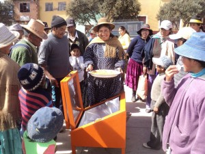 Cuisson solaire en Bolivie