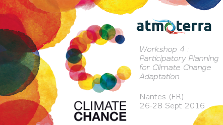 Retrouvez nous au sommet Climate Chance 2016