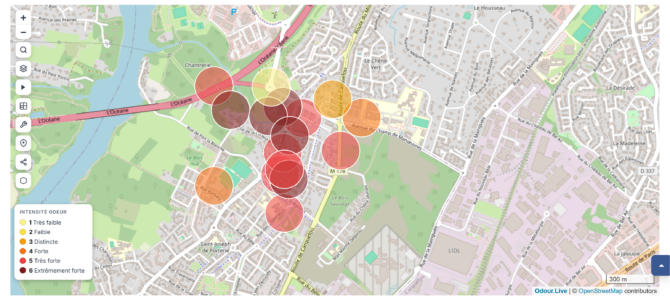 Odour.Live – plateforme citoyenne pour rendre les odeurs visibles Odour.Live – plateforme citoyenne pour rendre les odeurs visibles